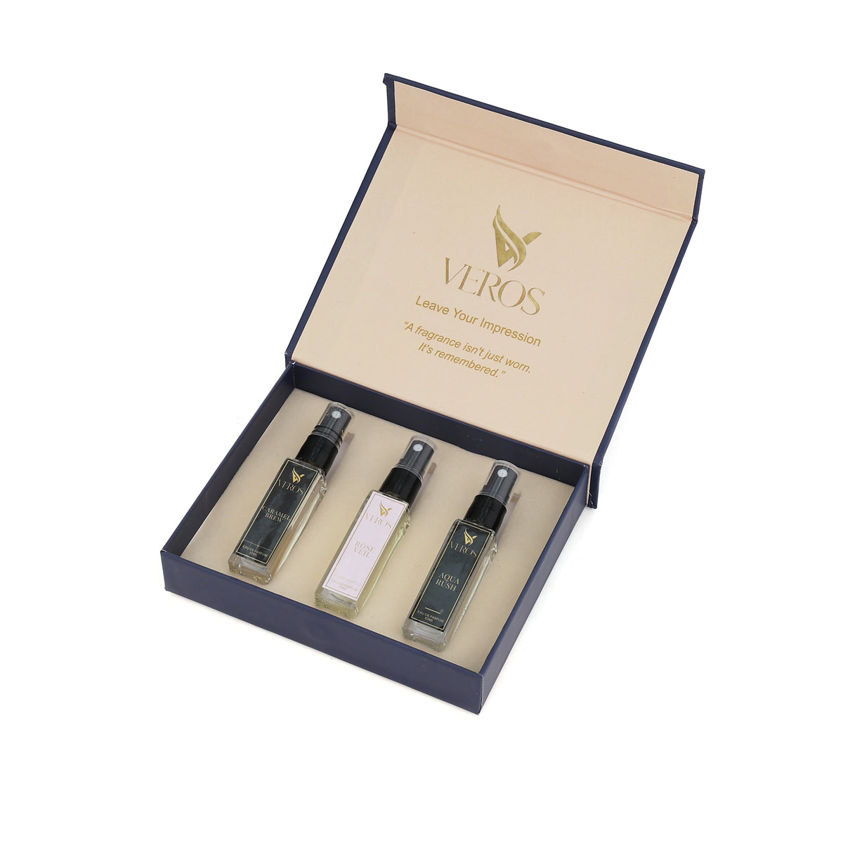 VEROS Signature Fragrance Gift Set – 3 × 10 ML